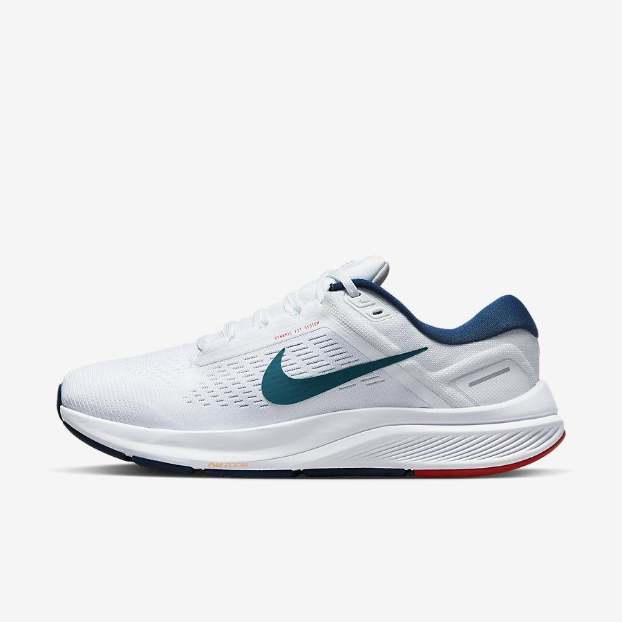 Giày Nike Air Zoom Structure 24 Nam Trắng Xanh