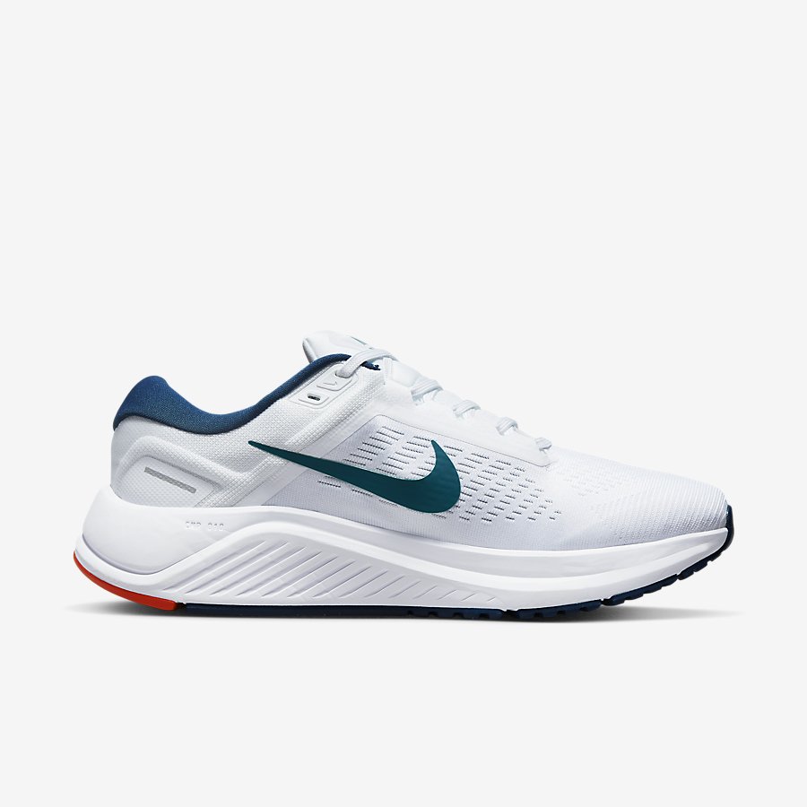 Giày Nike Air Zoom Structure 24 Nam Trắng Xanh