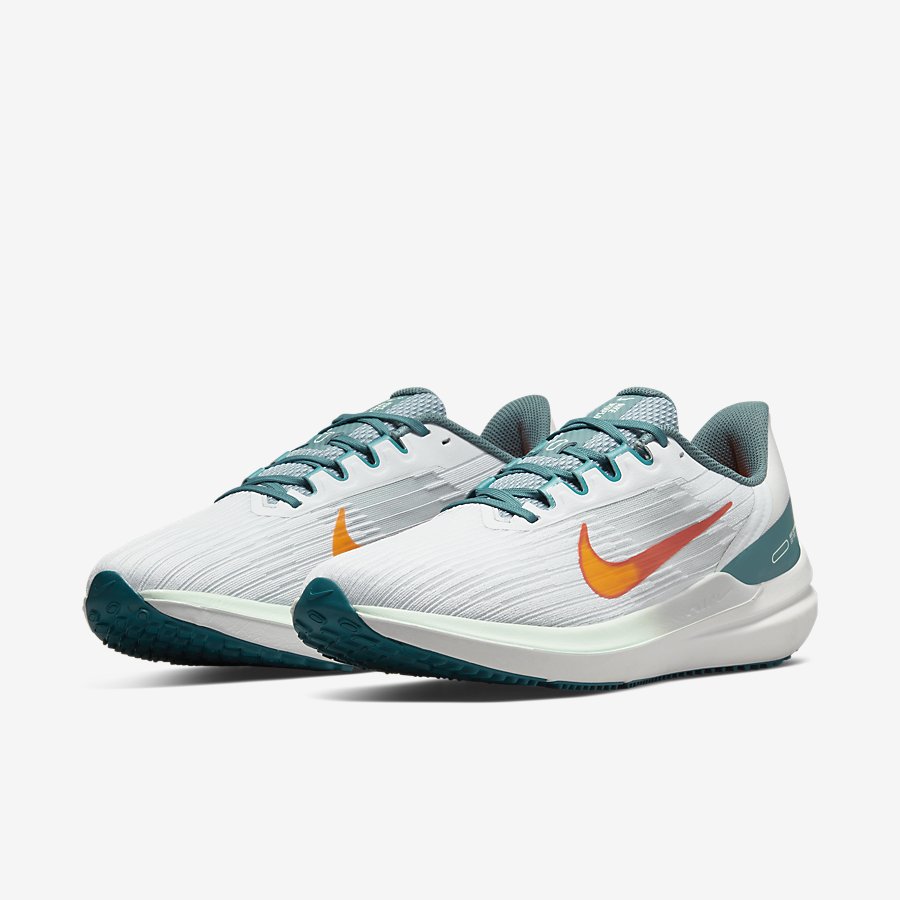 Giày Nike Air Winflo 9 Nam Xám Xanh