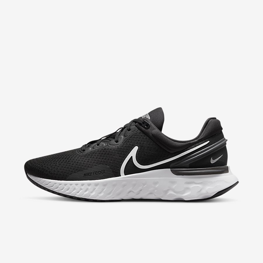 Giày Nike React Miler 3 Nam Đen Trắng