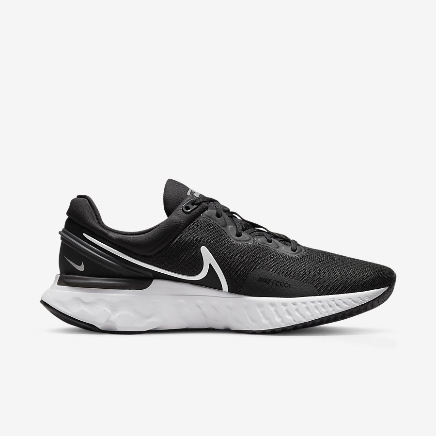 Giày Nike React Miler 3 Nam Đen Trắng