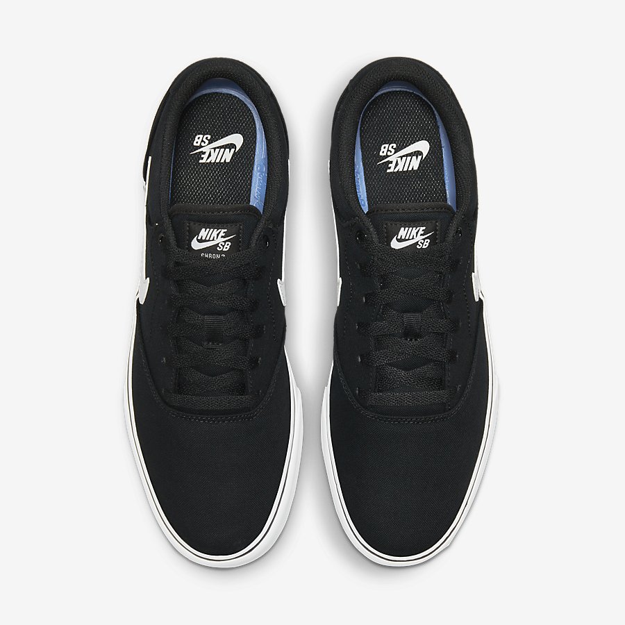 Giày Nike SB Chron 2 Nam Đen Trắng