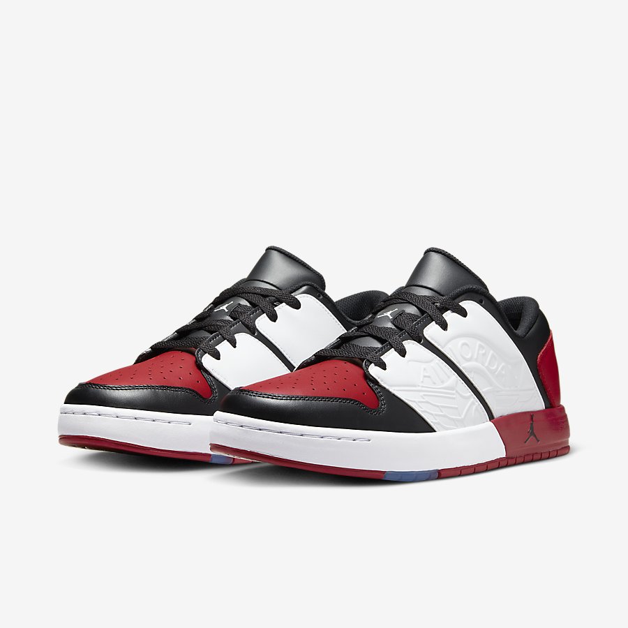 Giày Nike Jordan Nu Retro 1 Low Nam Trắng Đỏ