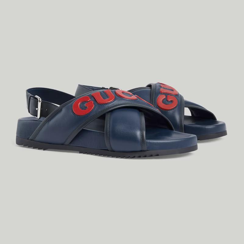 Giày Gucci Gucci Sandal Nam Xanh Đỏ