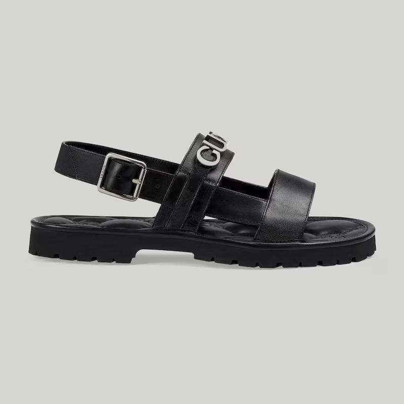 Giày Gucci Sandal Nam Đen 