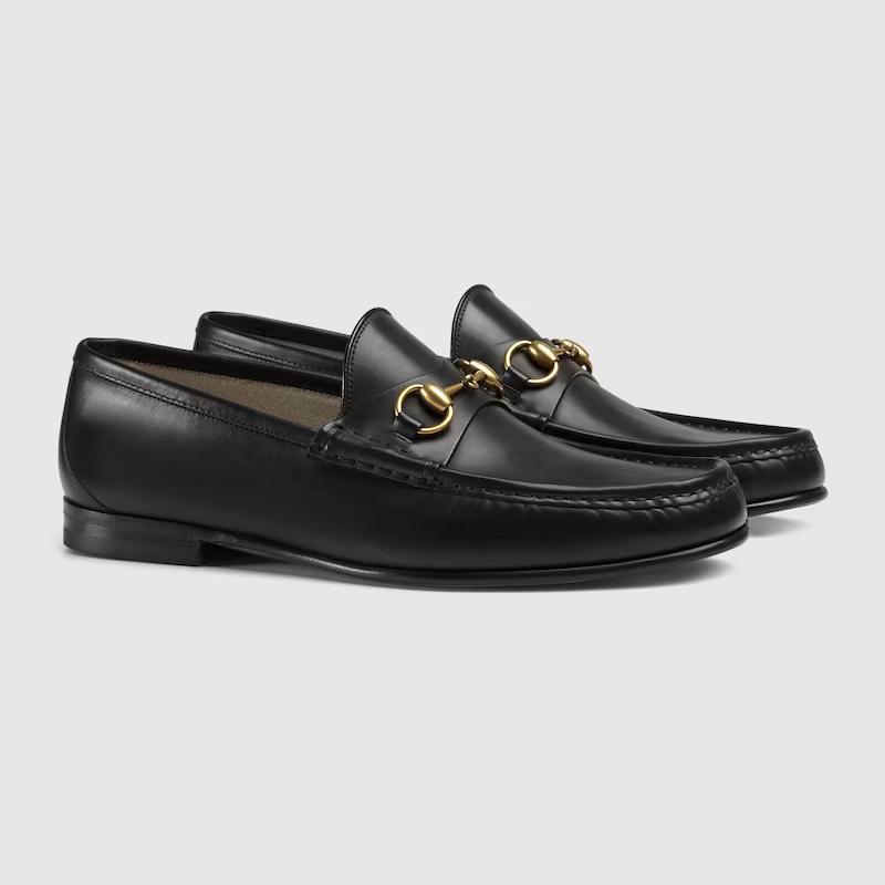 Giày Gucci 1953 Horsebit Loafer Nam Đen 