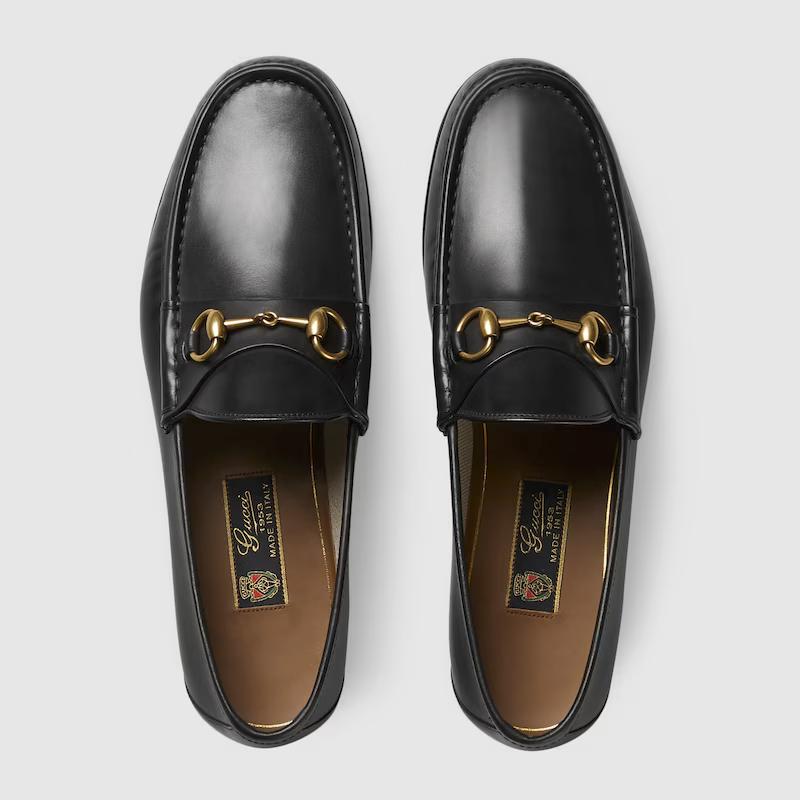 Giày Gucci 1953 Horsebit Loafer Nam Đen 