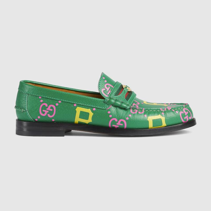 Giày Gucci Gg And Pirates™ Men'S Loafer Nam Xanh