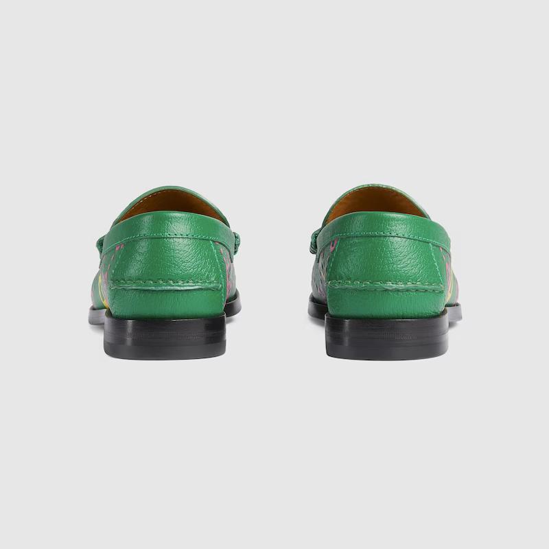 Giày Gucci Gg And Pirates™ Men'S Loafer Nam Xanh