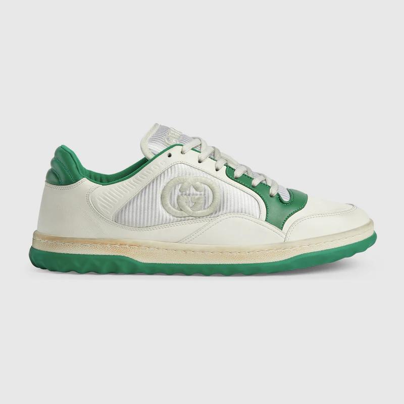 Giày Gucci Mac80 Sneaker Nam Trắng Xanh