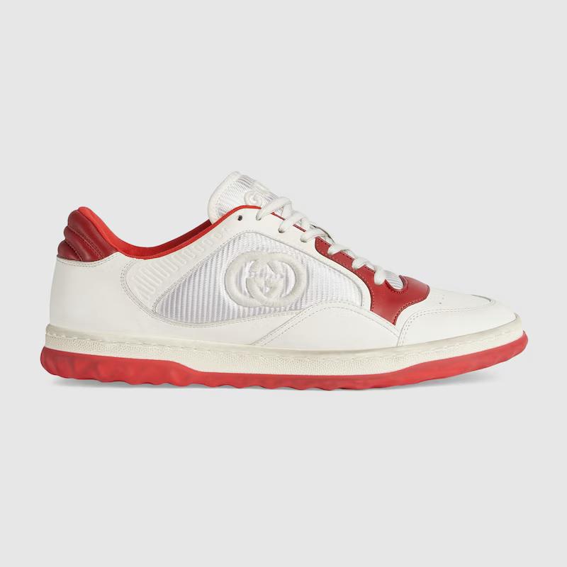 Giày Gucci Mac80 Sneaker Nam Trắng Đỏ