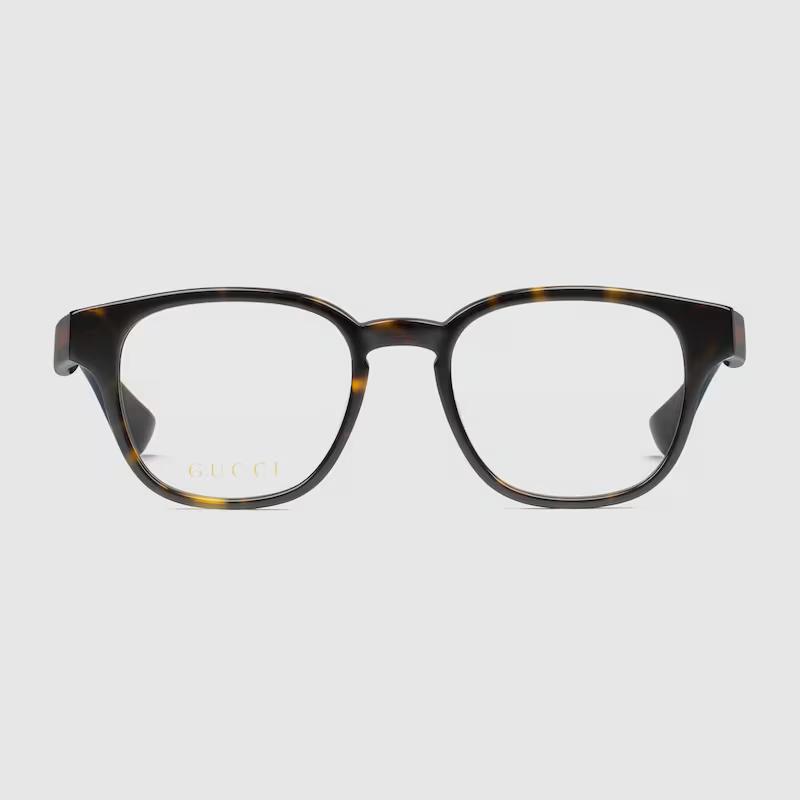 Kính Gucci Square Optical Frame Nam