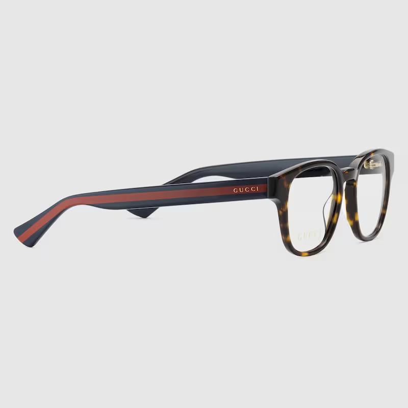 Kính Gucci Square Optical Frame Nam