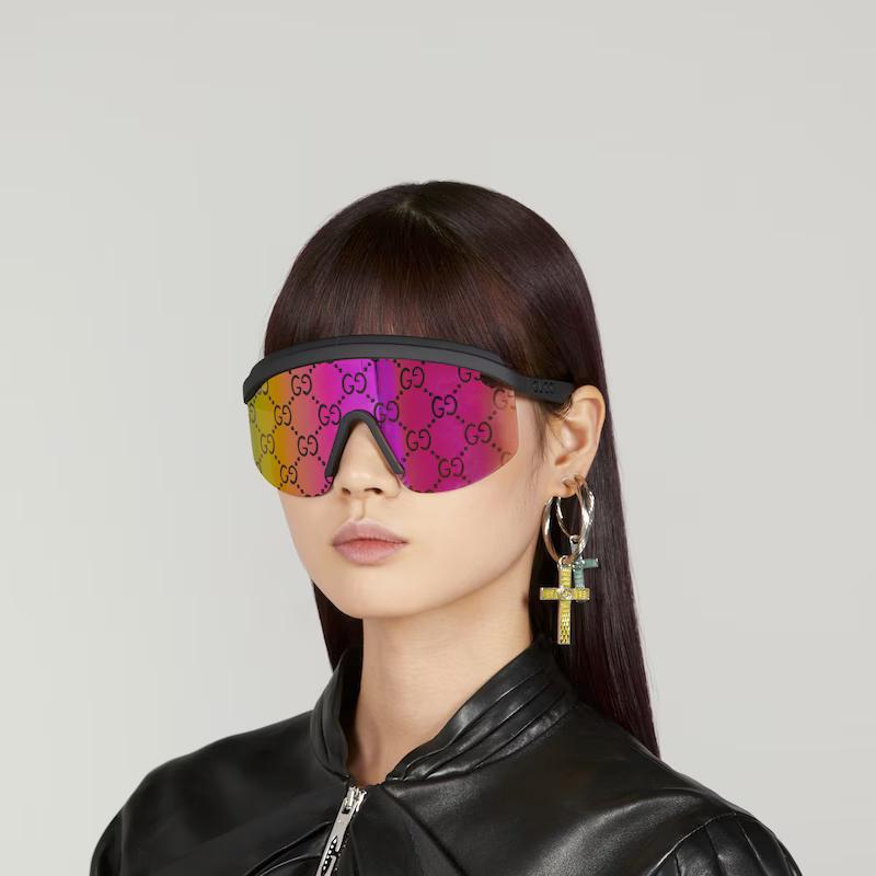 Kính Gucci Mask Frame Gg Sunglasses Nữ