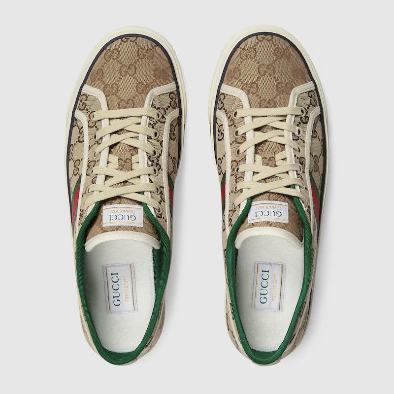 Giày Gucci GG Gucci Tennis 1977 Sneaker Nam Be