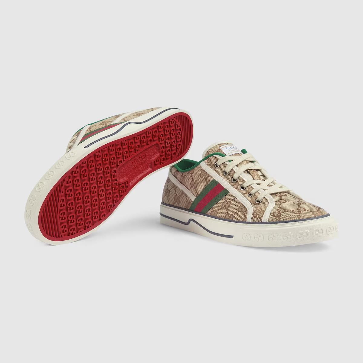 Giày Gucci GG Gucci Tennis 1977 Sneaker Nam Be