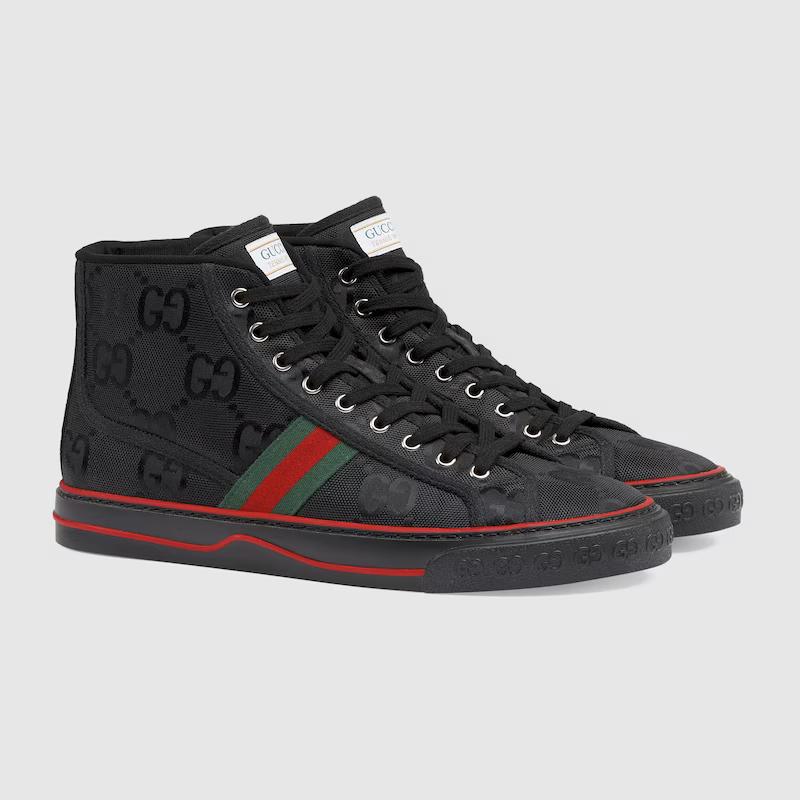 Giày Gucci Off The Grid High Top Sneaker Nam Đen