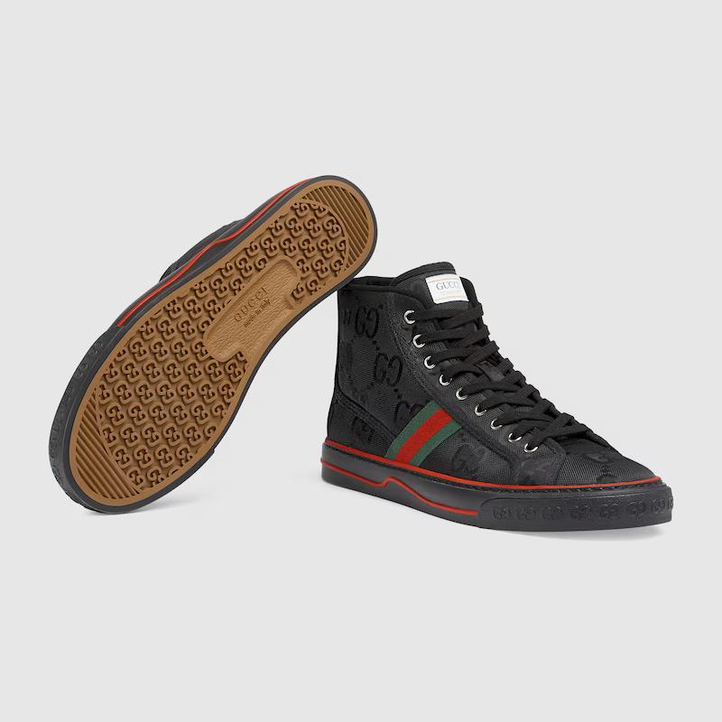 Giày Gucci Off The Grid High Top Sneaker Nam Đen