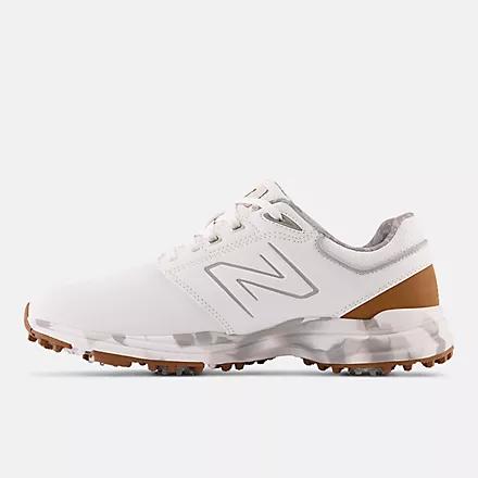 Giày New Balance Brighton Golf Shoes Nam Trắng Nâu