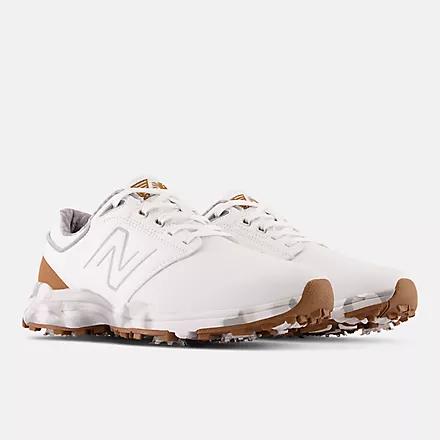 Giày New Balance Brighton Golf Shoes Nam Trắng Nâu