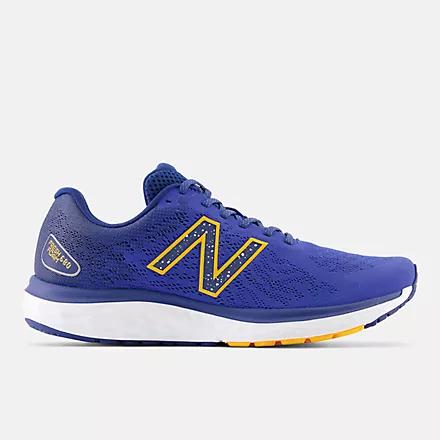 Giày New Balance Fresh Foam 680V7 Nam Xanh Dương Vàng