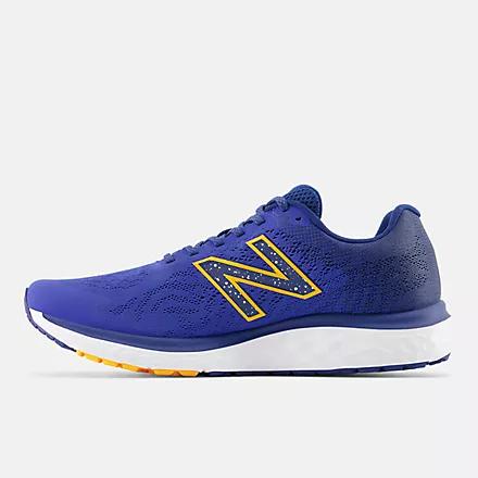 Giày New Balance Fresh Foam 680V7 Nam Xanh Dương Vàng