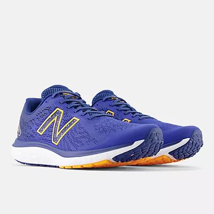 Giày New Balance Fresh Foam 680V7 Nam Xanh Dương Vàng