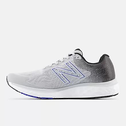 Giày New Balance Fresh Foam 680V7 Nam Xám Xanh Dương