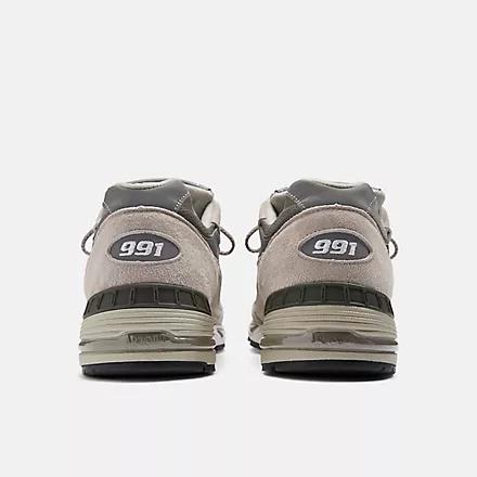 Giày New Balance Made In Uk 991V1 Nam Xám Trắng