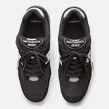 Giày New Balance Made In Uk 991V1 Nam Đen Bạc