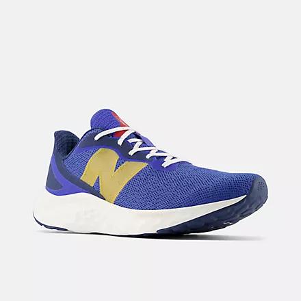 Giày New Balance Fresh Foam Arishi V4 Marine Blue With Hot Marigold Nam