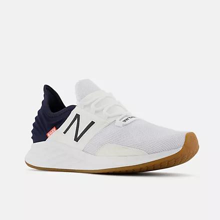 Giày New Balance Fresh Foam Roav White With Eclipse Nam