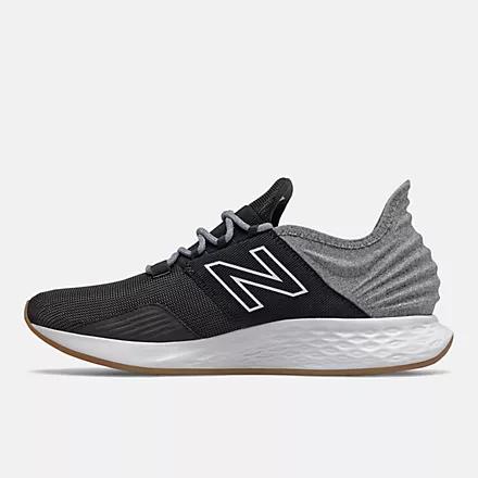 Giày New Balance Fresh Foam Roav Tee Shirt Nam Đen Xám