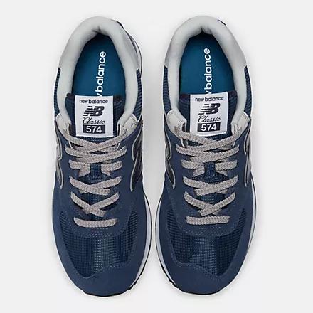 Giày New Balance 574 Core Nam Xanh Navy Trắng