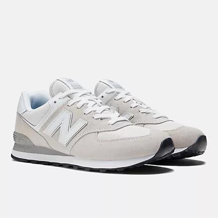 Giày New Balance 574 Core Nam Nimbus Cloud Trắng