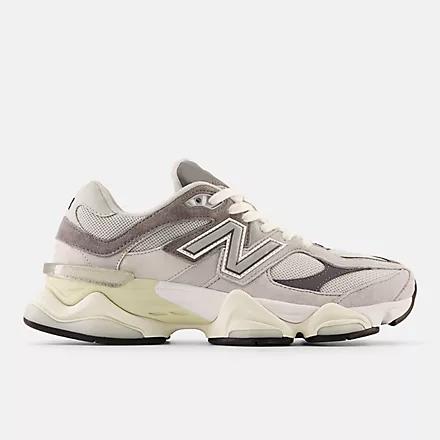 Giày New Balance 9060 Rain Cloud With Castlerock Nam Trắng