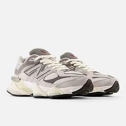 Giày New Balance 9060 Rain Cloud With Castlerock Nam Trắng