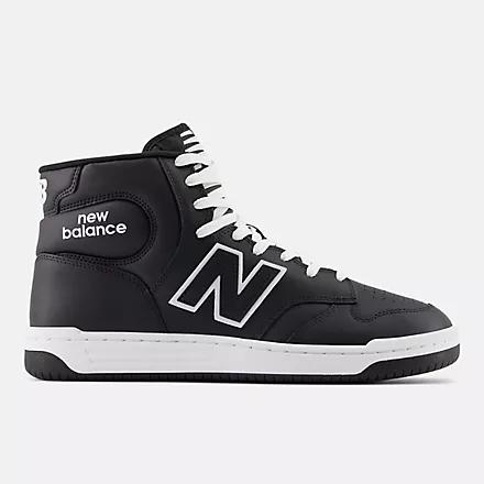 Giày New Balance 480 Cao Cổ Nam Đen Trắng