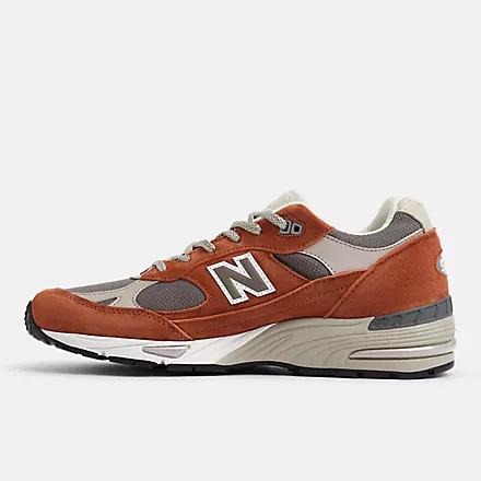 Giày New Balance Made In Uk 991V1 Underglazed Sequoia With Falcon And Atmosphere Nam