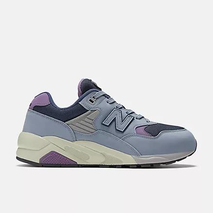 Giày New Balance 580 Arctic Grey With Nb Navy And Dusted Grape Nam