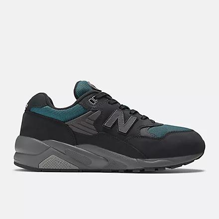 Giày New Balance 580 Black With Vintage Teal And Magnet Nam