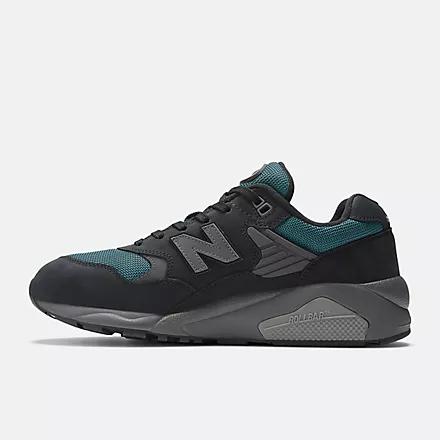 Giày New Balance 580 Black With Vintage Teal And Magnet Nam