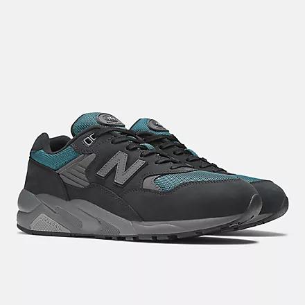 Giày New Balance 580 Black With Vintage Teal And Magnet Nam