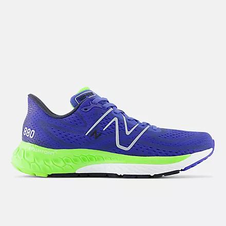 Giày New Balance Fresh Foam X 880V13 Blue With Pixel Green And Eclipse Nam