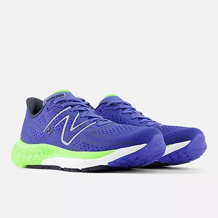 Giày New Balance Fresh Foam X 880V13 Blue With Pixel Green And Eclipse Nam