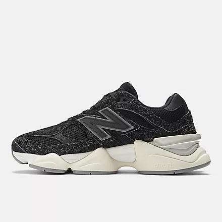 Giày New Balance 9060 Black With Sea Salt And Brighton Grey Nam