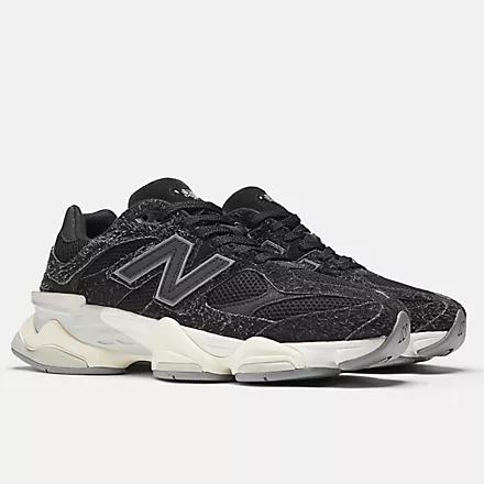 Giày New Balance 9060 Black With Sea Salt And Brighton Grey Nam