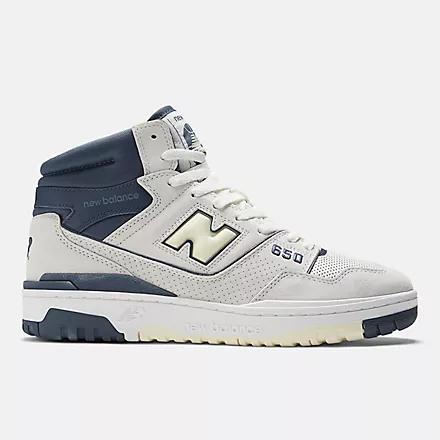 Giày New Balance 650 Sea Salt With Nb Navy And Dawn Glow Nam