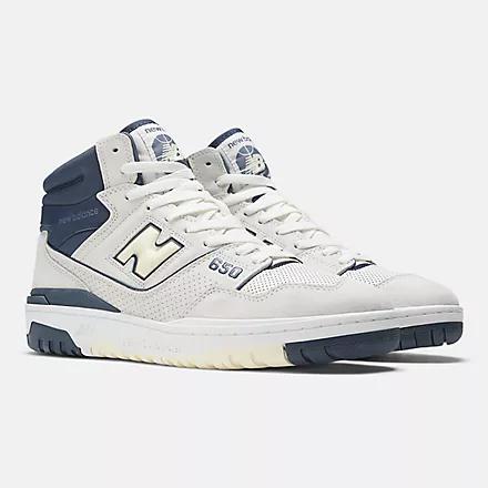 Giày New Balance 650 Sea Salt With Nb Navy And Dawn Glow Nam