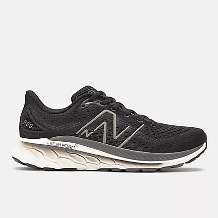 Giày New Balance Fresh Foam X 860V13 Black With White And Magnet Nam